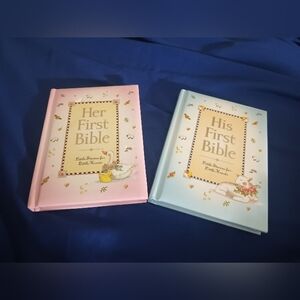 Her First Bible and His First Bible Set